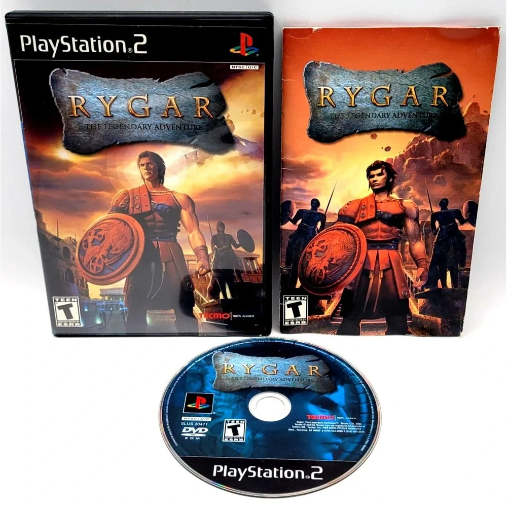 Rygar‎ The Legendary Adventure Playstation 2 PS2 CIB COMPLETE IN BOX